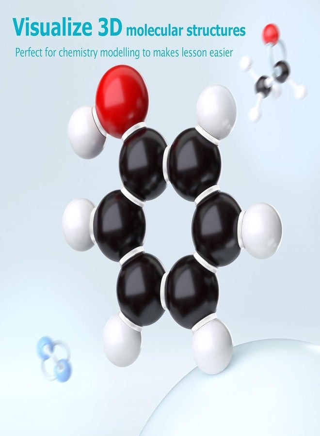 Vihaanta 207PCS Molecular Model Kit, Chemistry Lab Kit, Chemistry Molecular Structure Model for Chemistry Class, Science Kit for School Supplies, cience Kit for Kids School Supplies Organic Chemistry Learning - Image 5